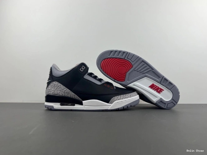 Bmlin Air DN3707-010 Black 3 Jordan Cement 0815